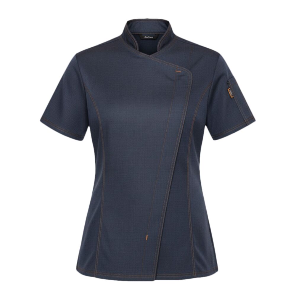 Le Chef Ladies Asymmetric Chef's Jacket Thumbnail