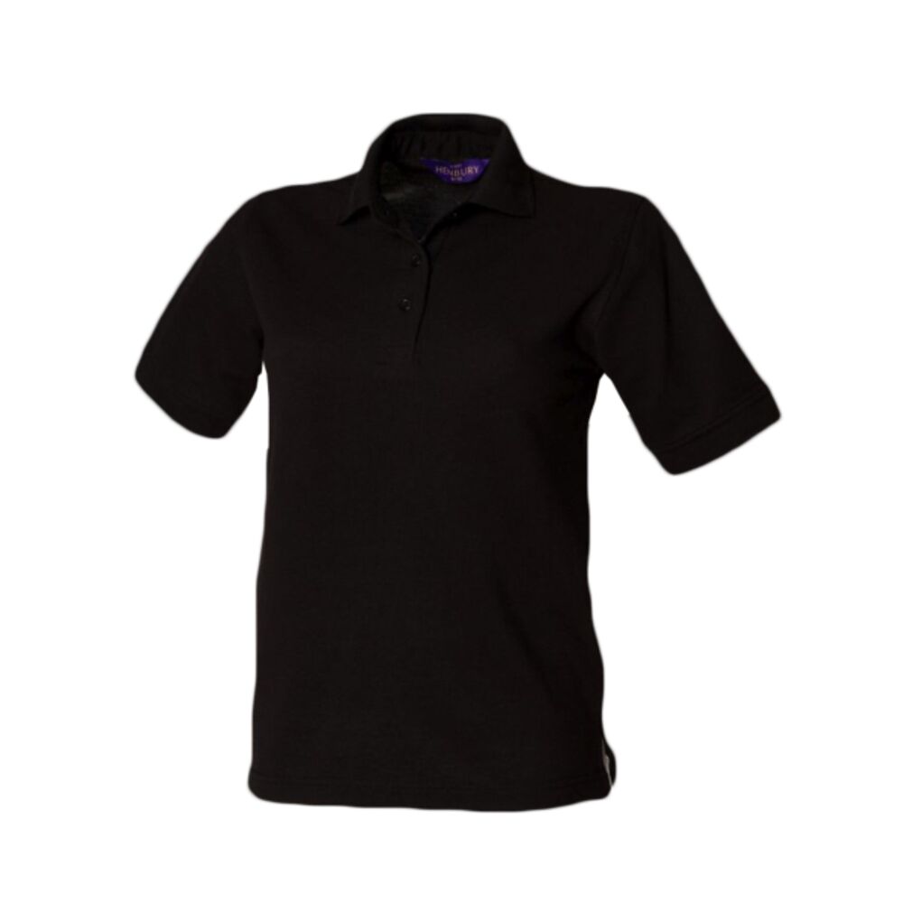 Henbury Ladies Poly/Cotton Piqué Polo Shirt Thumbnail