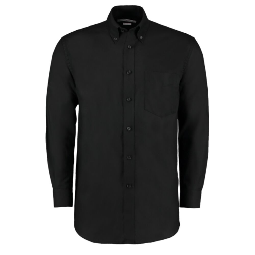 Kustom Kit Long Sleeve Classic Fit Workwear Oxford Shirt Thumbnail