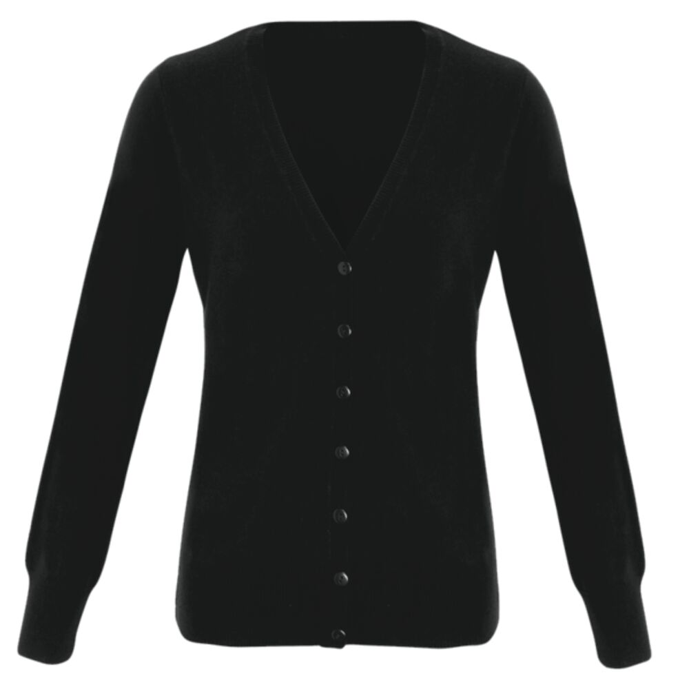Premier Ladies Essential Acrylic V Neck Cardigan Thumbnail