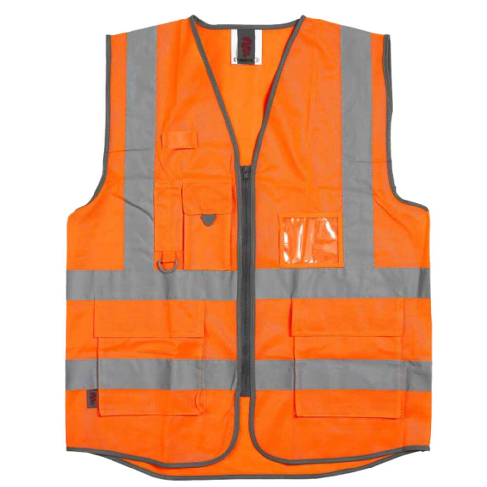 Warrior Hi-Vis Executive Waistcoat Thumbnail
