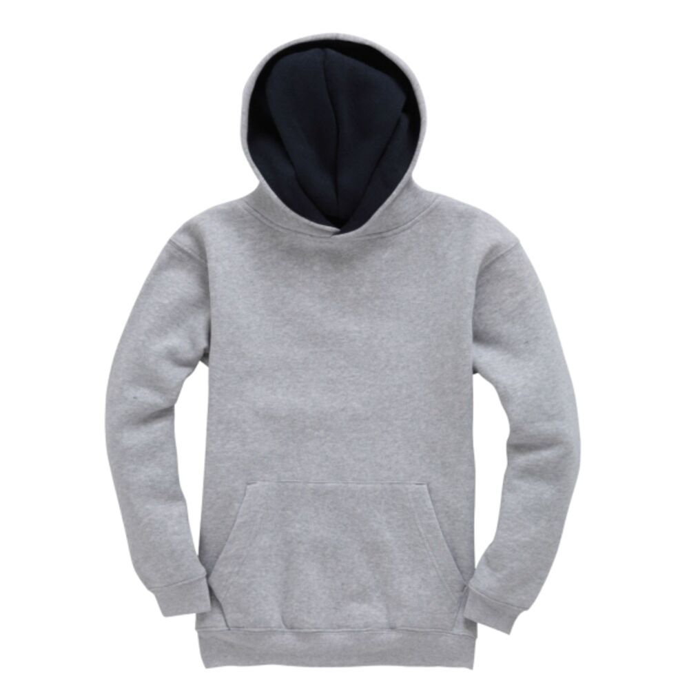 Premium kids contrast hoodie Thumbnail