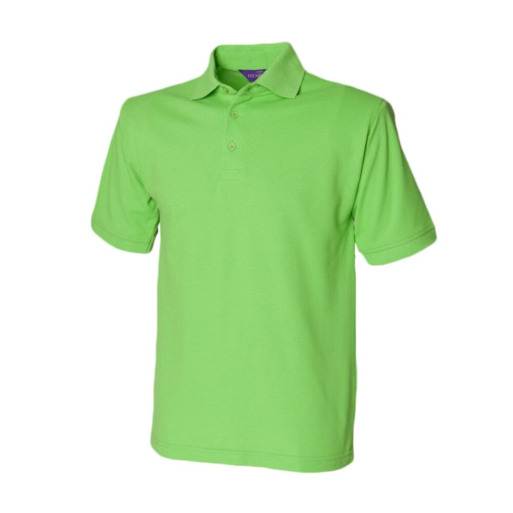 Henbury Heavy Poly/Cotton Piqué Polo Shirt Thumbnail